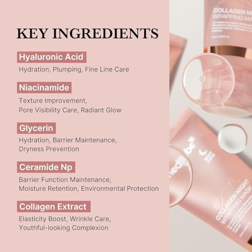 Collagen Night Mask-قناع الكولاجين الليلي - Usman Accessories