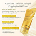 Medicube Kojic Acid Turmeric Overnight Wrapping Peel Off Mask-قناع ميديكوب الليلي المقشر بحمض الكوجيك والكركم - Usman Accessories