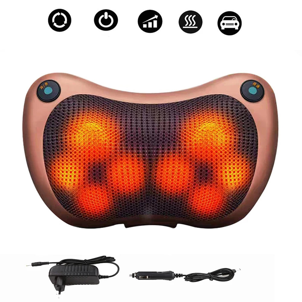 Electric Neck and Body Massage Pillow - Usman Accessories